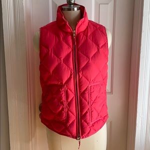 J crew puffer vest